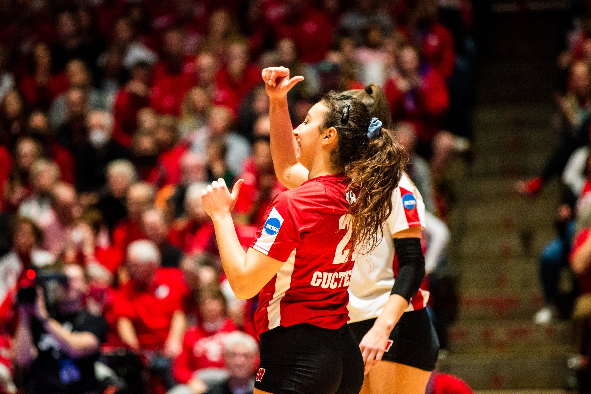 Wisconsin Volleyball on Twitter "Feels from the first 😁😤👍 https//t.co
