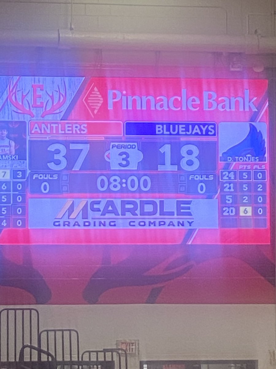 Antler JV halftime!