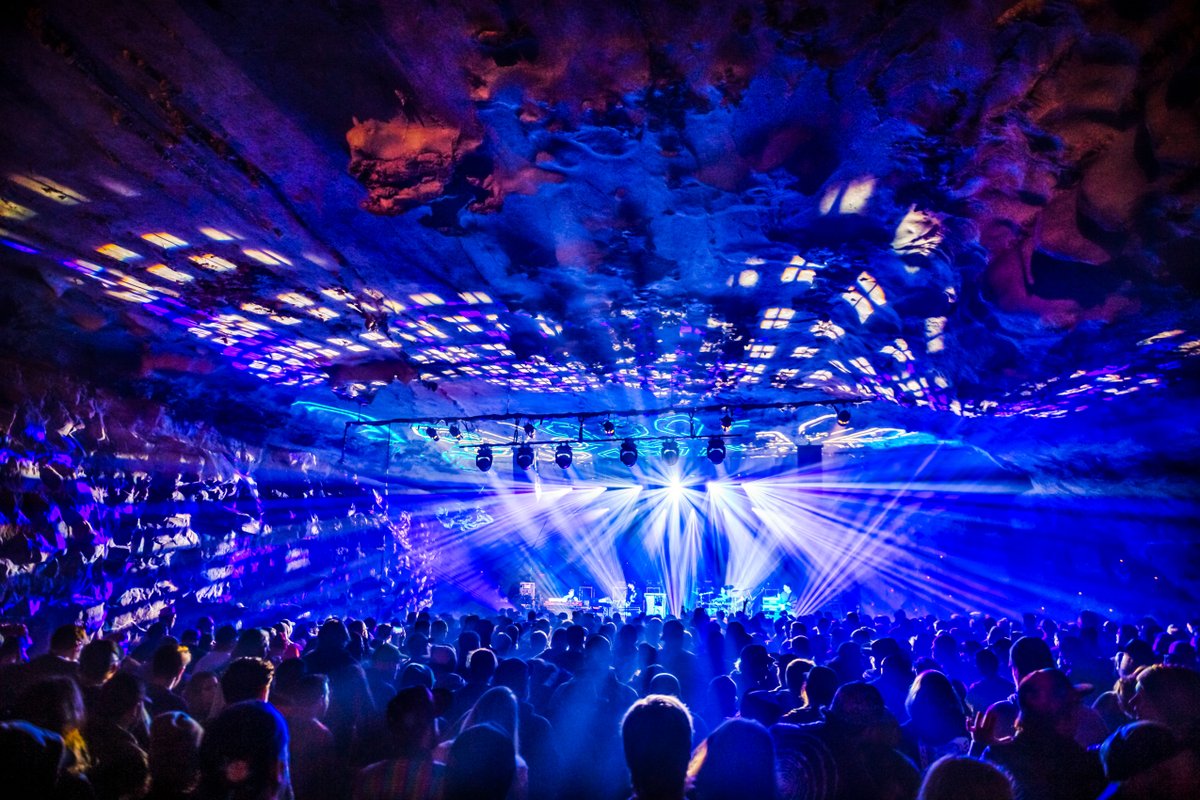 Catch 3 back-to-back nights of <a href="/disco_biscuits/">The Disco Biscuits 🌲👽🌲</a> on March 10th, 11th and 12th in The Caverns this spring.

Single night and three night tickets, camping passes, as well as Stay and Cave Packages are available now at TheCaverns.com/shows

Shot by <a href="/Keithagriner/">Keith Griner</a>