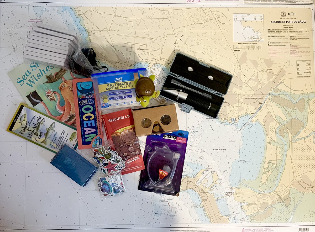 EmmaGFerrante's tweet photo. Feeling overwhelmed by the amount of support I’ve gotten from family &amp; friends to help me collect materials for the programs I’ll be designing. I’m even more excited now to get over there! 🇪🇸🐠🐡🤍 Thank you all for believing in me https://t.co/7KaIcVgutY