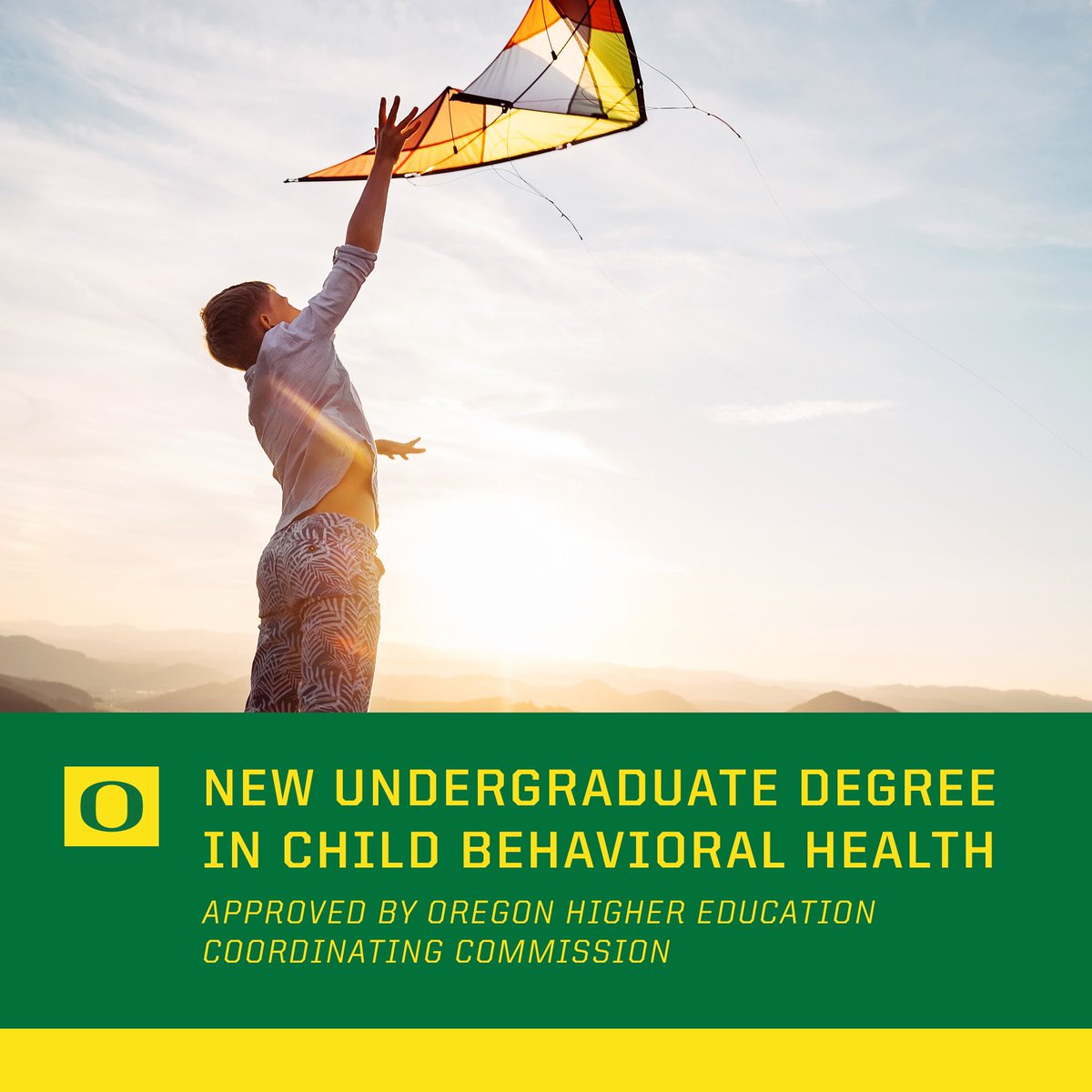 We are excited to share the <a href="/OregonHECC/">OregonHECC</a> has approved our BA/BS degree program in Child Behavioral Health at the Ballmer Institute. This approval is an important step toward expanding access to behavioral health and wellness services for Oregon youth: childrensbehavioralhealth.uoregon.edu/?utm_source=so…