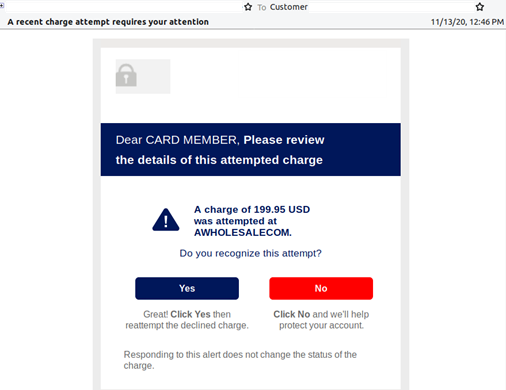 TearYouthTO's tweet photo. Q2.1: This is an example of credit card credential theft. True or false? #TEARtalk https://t.co/mxNjYQ6GM3