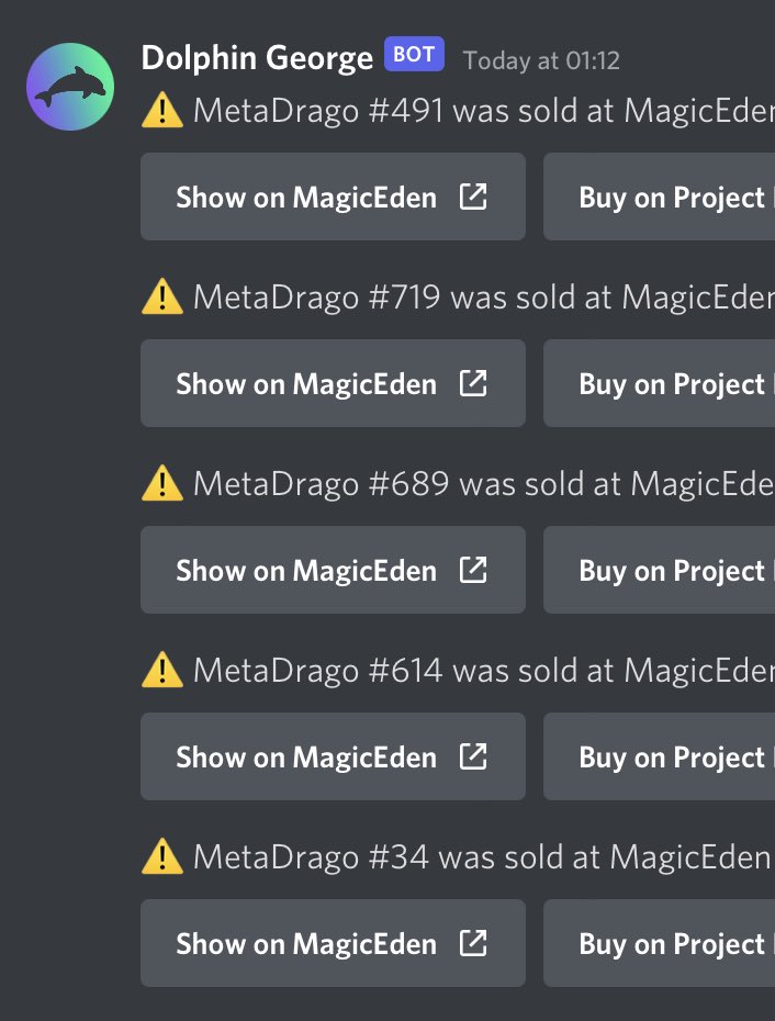 bbjsol's tweet photo. Floor your @MetaDragoNFT and don’t blink because there are big 🧠 mfers ready to be your exit liquidity.

Congrats to the new owner(s) and welcome to the MD family they obviously know something … sales went through the roof today 🤝 https://t.co/CSMTqiNlpr