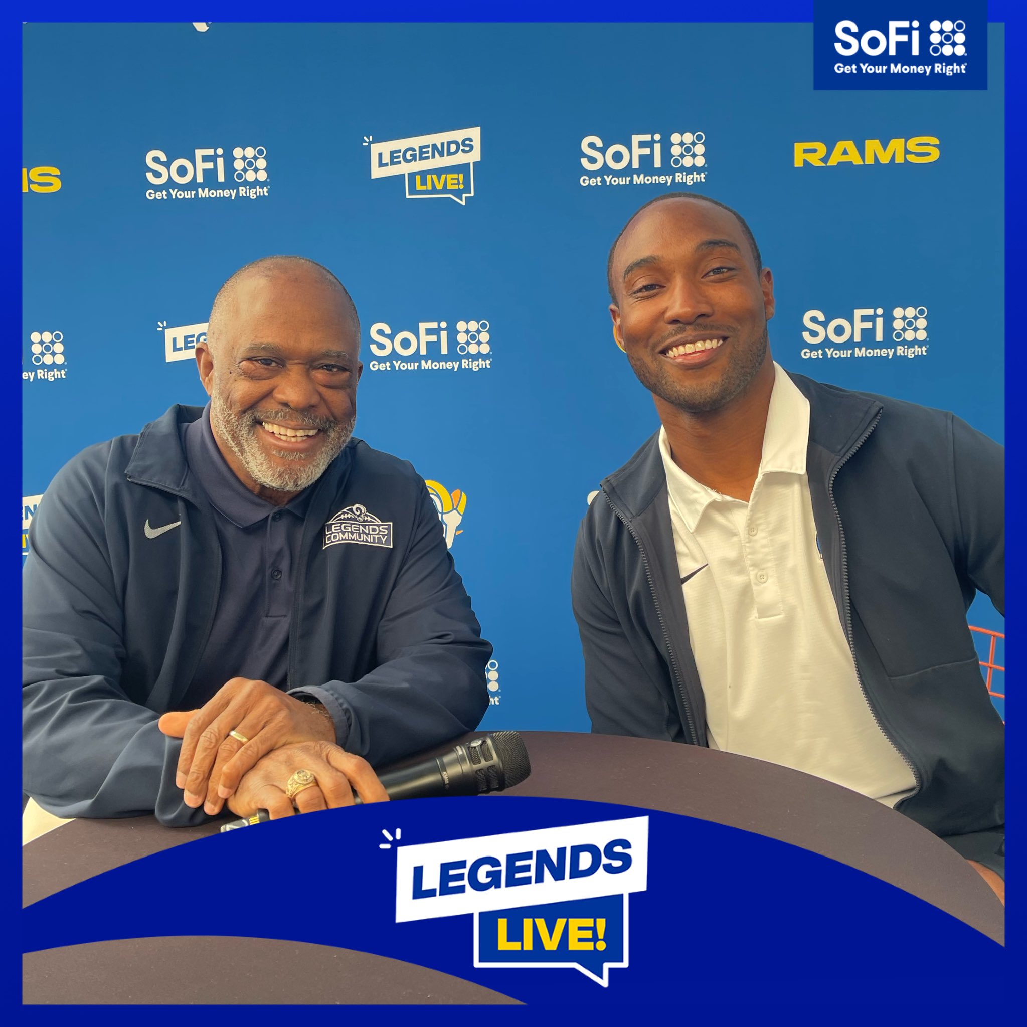 Los Angeles Rams on Twitter "Legends takin’ over RamHouse ! 🤩 Cornerback Pat Thomas joined us