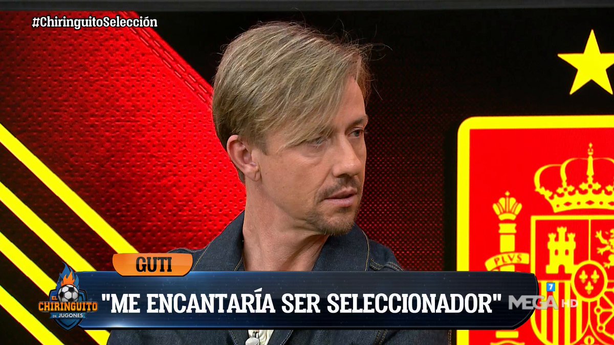 elchiringuitotv's tweet photo. 🇪🇸¿@GUTY14HAZ, SELECCIONADOR de ESPAÑA?🇪🇸

🙏"𝐌𝐞 𝐄𝐍𝐂𝐀𝐍𝐓𝐀𝐑𝐈́𝐀"🙏

😳Las calles lo piden, él está dispuesto... RUBIALES, HAZLO. https://t.co/q2DFY9oCLC
