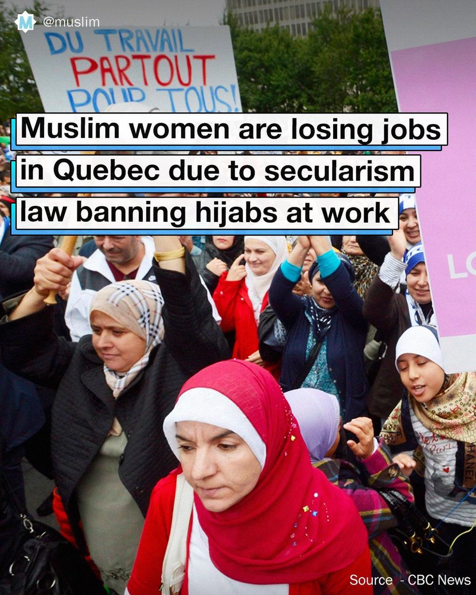 Muslim on Twitter "Study finds only Muslim women are losing jobs due
