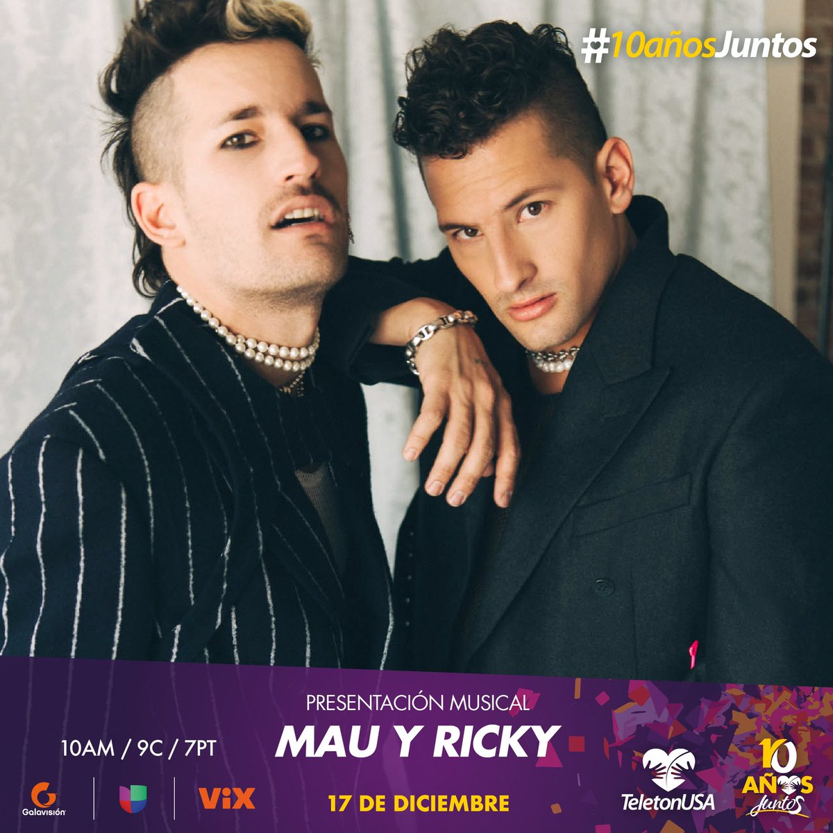 Mau y Ricky tweet media