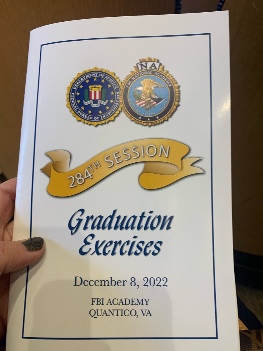 dupuyc3's tweet photo. Special congrats to my little brother as he graduated today from the FBI National Academy at Quantico. Very proud of his accomplishment over the past 12 weeks and look forward to his continued success in the Jonesboro Police Department in leadership roles. Love you Trey! #NA284 https://t.co/Rz0RQiduyz