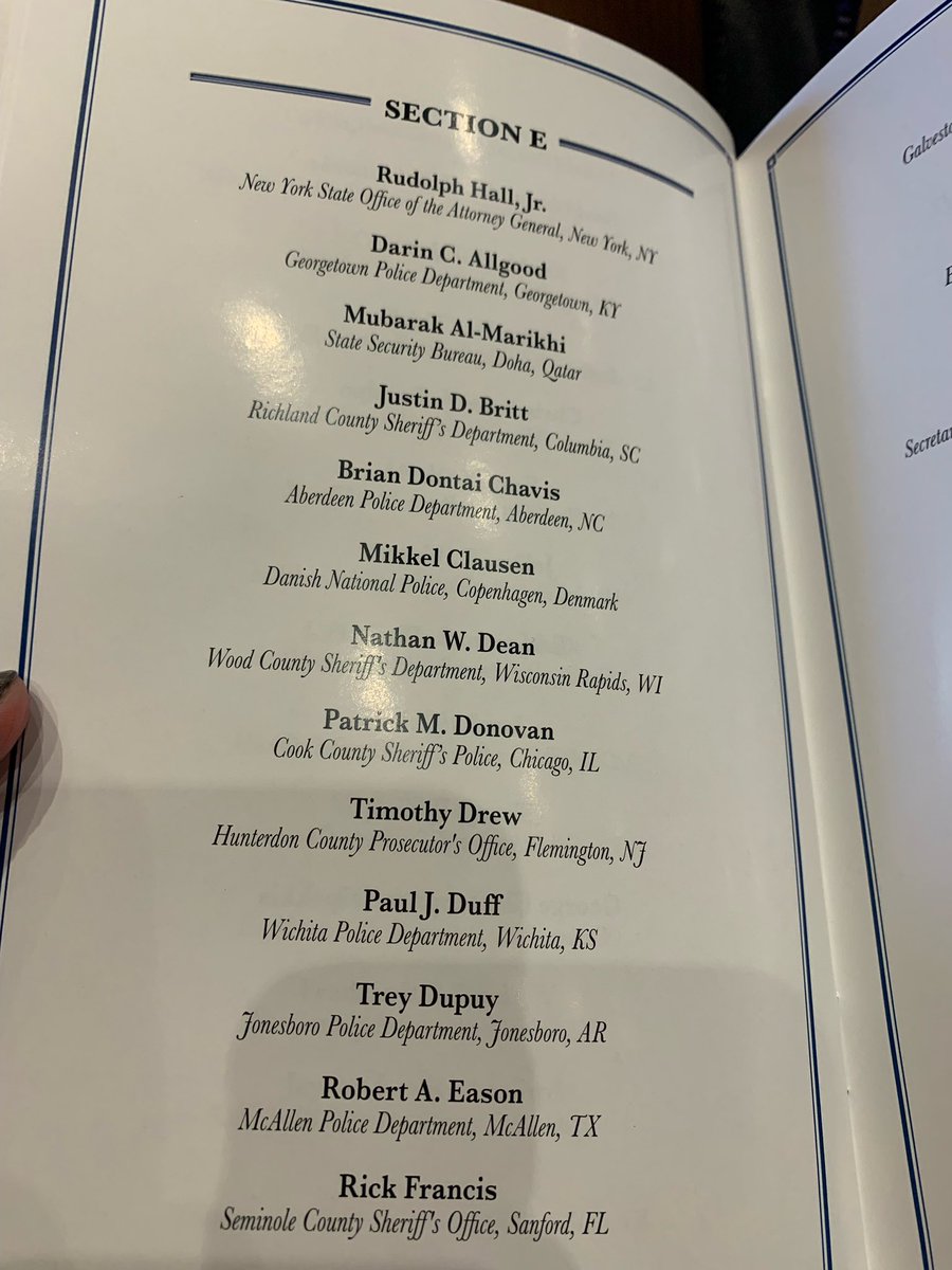 dupuyc3's tweet photo. Special congrats to my little brother as he graduated today from the FBI National Academy at Quantico. Very proud of his accomplishment over the past 12 weeks and look forward to his continued success in the Jonesboro Police Department in leadership roles. Love you Trey! #NA284 https://t.co/Rz0RQiduyz