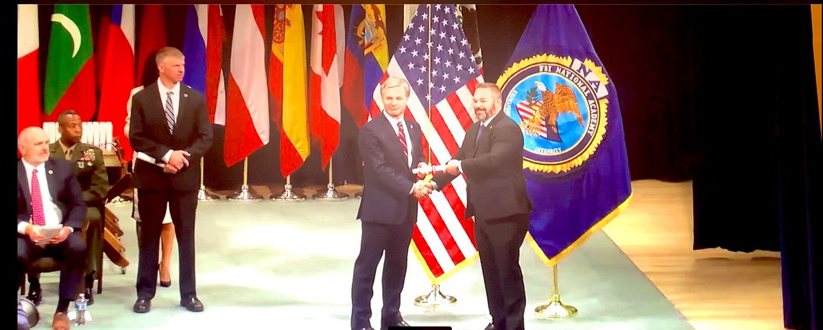 dupuyc3's tweet photo. Special congrats to my little brother as he graduated today from the FBI National Academy at Quantico. Very proud of his accomplishment over the past 12 weeks and look forward to his continued success in the Jonesboro Police Department in leadership roles. Love you Trey! #NA284 https://t.co/Rz0RQiduyz