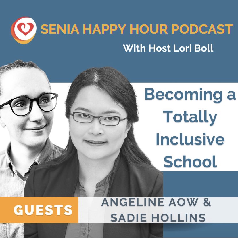 seniaworldwide's tweet photo. Today host @LoriBoll speaks with @angeaow and Dr. @_WISEducation, the authors of Becoming a Totally Inclusive School a Guide for Teachers and School Leaders published by Routledge in November, 2022. 

Many of you know Angeline Aow as she was a keynote speaker at our SENIA Europe https://t.co/2h8sMwoEtR