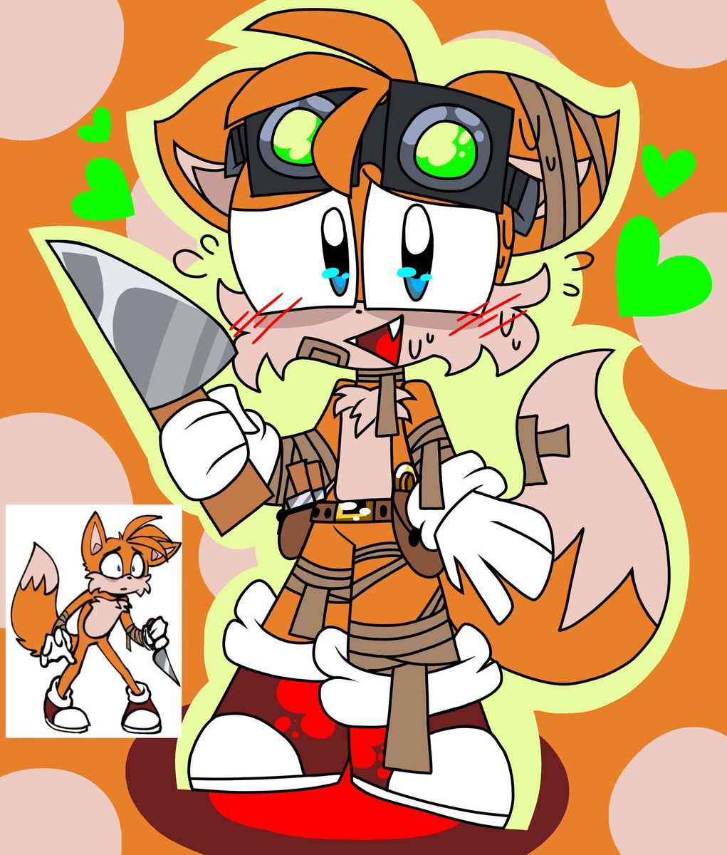 Tails Pierde su cola - Starved Eggman FanArt 3