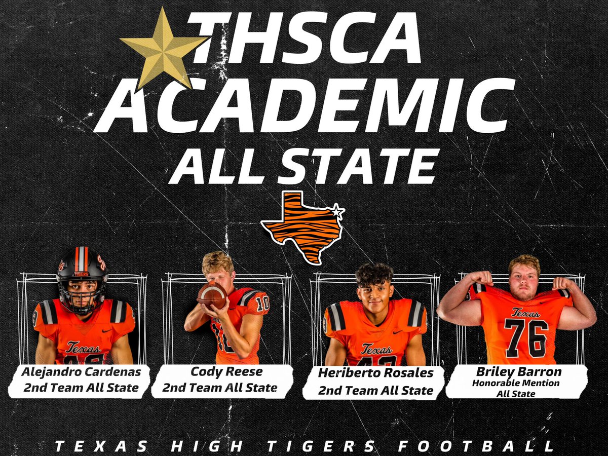 THSCA Academic All State #PTK