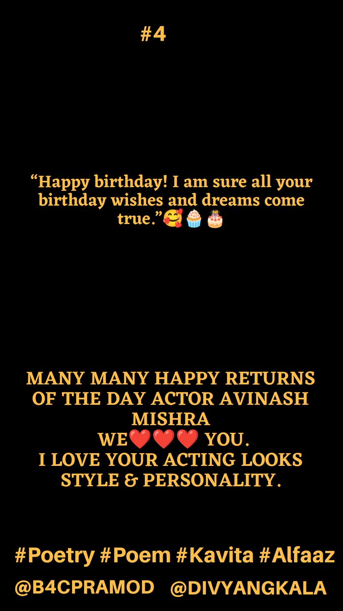 divyangkala's tweet photo. @tellychakkar @avinash_galaxy happy birthday #b4cpramod #divyangkala #poetic #India #disabled #Panktiyan #SocialMedia #alfaaz  #AvinashMishra #Bollywood #PyaarTuneKyaKiya  #Raipur #Acting #ActingWorkshop #Sethji 
#YehTeriGaliyan #VrushikaMehta #Mumbai #her #Ishqbaaz  #TheBlogger https://t.co/DC2WbXftpy