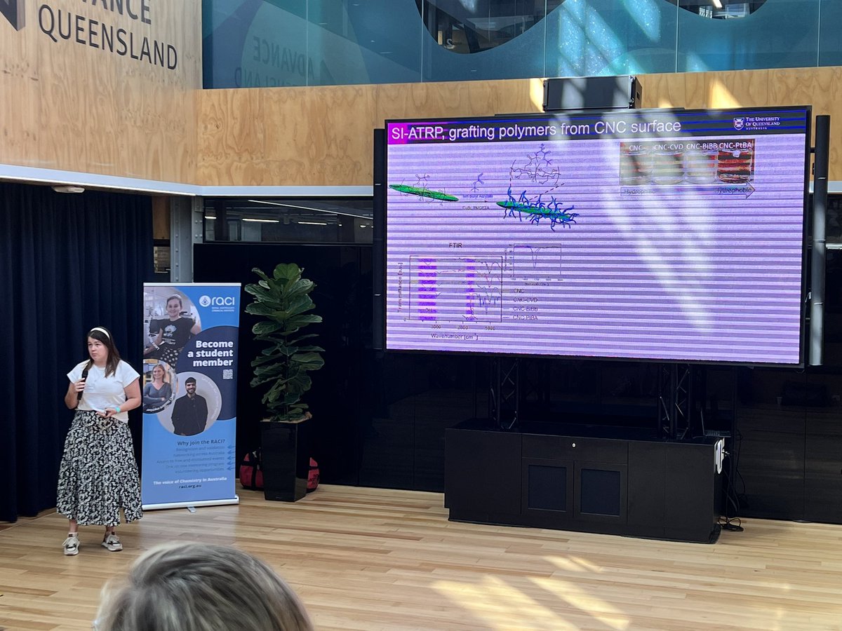 Giant #LCD screens do not appear very tweet-friendly. Nonetheless, great talk by <a href="/GeurdsL/">Lauren Geurds</a> as a part of the 1 day pre-<a href="/The17thPPC/">PPC17</a> QLD polymer group symposium! <a href="/AmiralianLab/">Nasim Amiralian</a> <a href="/RACIQld/">RACI Qld Branch</a>