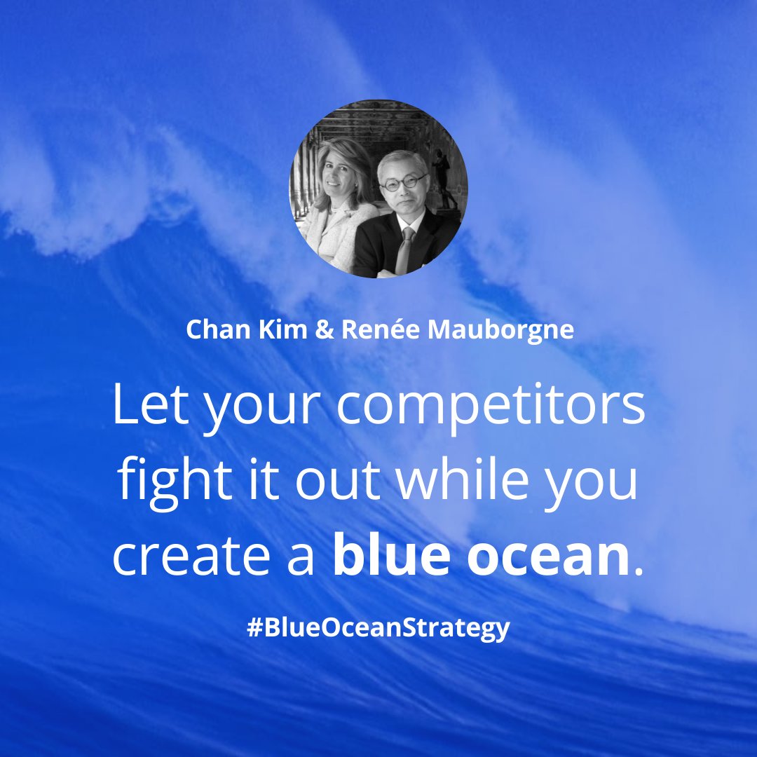 BlueOceanStrtgy's tweet photo. You might think that it makes logical sense to enter a market with an established customer base. But chances are you will end up fighting over those customers with bigger players who have more resources. Create your own #marketspace by following the #blueoceanshift process. https://t.co/lFVjLUbYtU