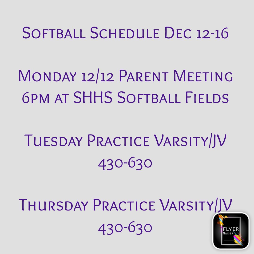 Shadow Hills High School Softball tweet media