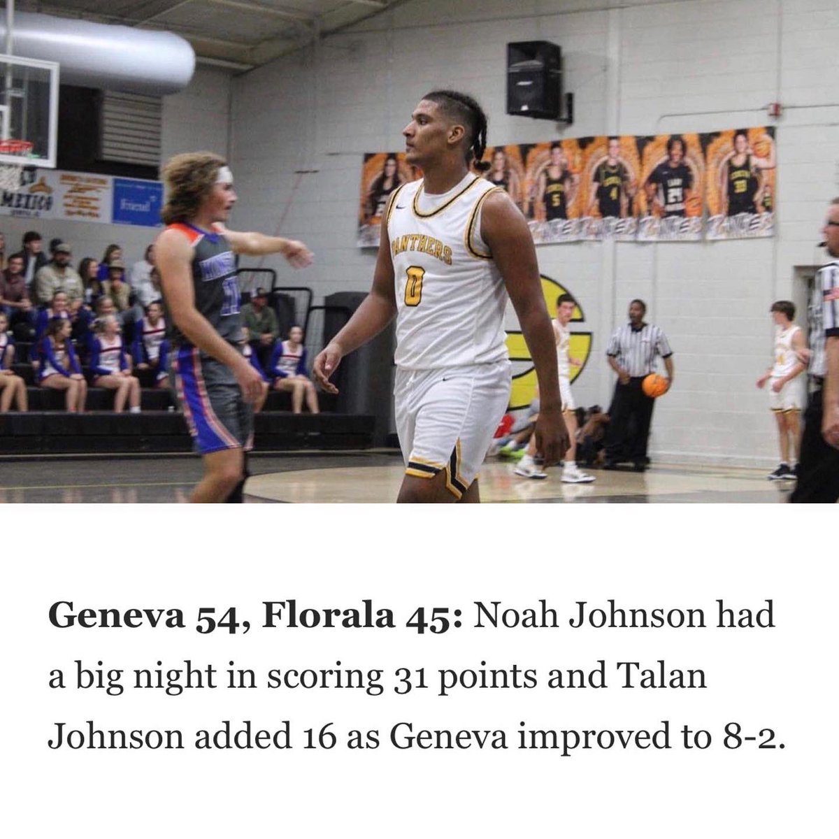 #BARS Noah Johnson of Geneva HS w/ a 31 point night ‼️⚒️ #workgoneshow @JucoRecruiting @coachrob10 @CoachTim_GAPrep @ChattValleyMBB