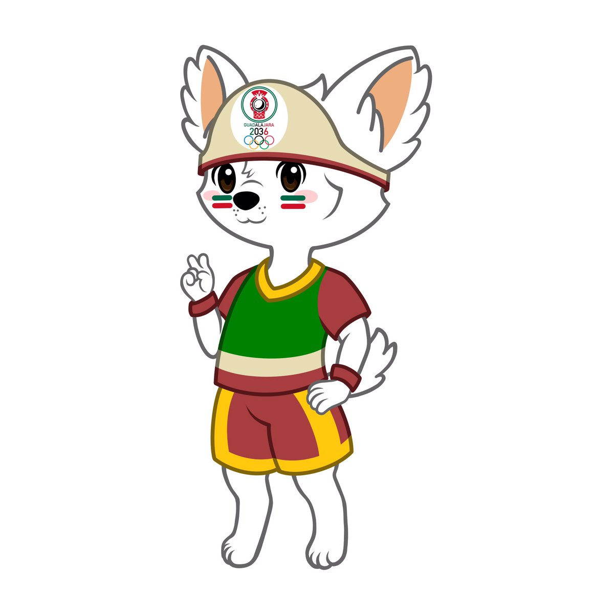 GatesJLCevilla's tweet photo. Un poco de contexto: #Olímpia es una de las mascotas diseñadas por mí para los posibles #JuegosOlímpicos de #Guadalajara2036.
El diseño de la #mascota está inspirado en el escudo de la bandera de #Zapopan, de ahí la especie y los colores de su vestimenta. (Xiuhuitzoli incluido) https://t.co/jNpSmq3XCM