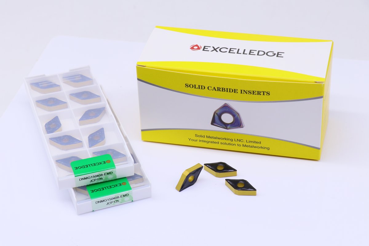 santychung's tweet photo. Extensive range of #CarbideInserts with #EXCELLEDGE for applications.
Stable grade powder.
Precisely produced geometry.
Advanced coating technology.
Excellent resistance to mechanical and thermal shock.
#INNOVEDGE #TurningInserts #MillingInserts #ThreadingInserts #GroovingInserts https://t.co/20EVE29VP5
