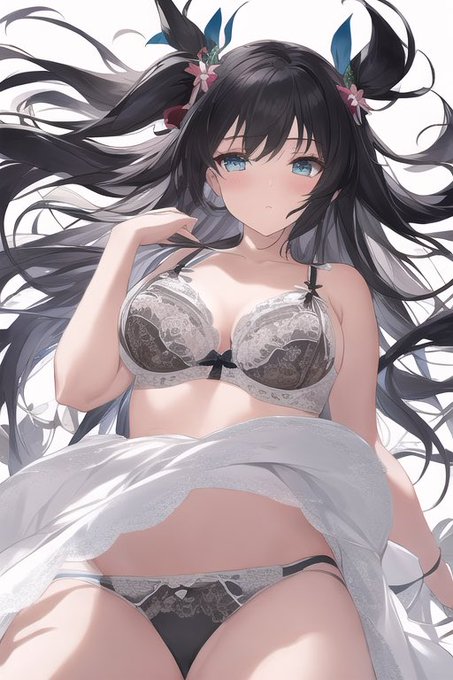 #NovelAI 
#AIイラスト 
新刊作業が進まない 