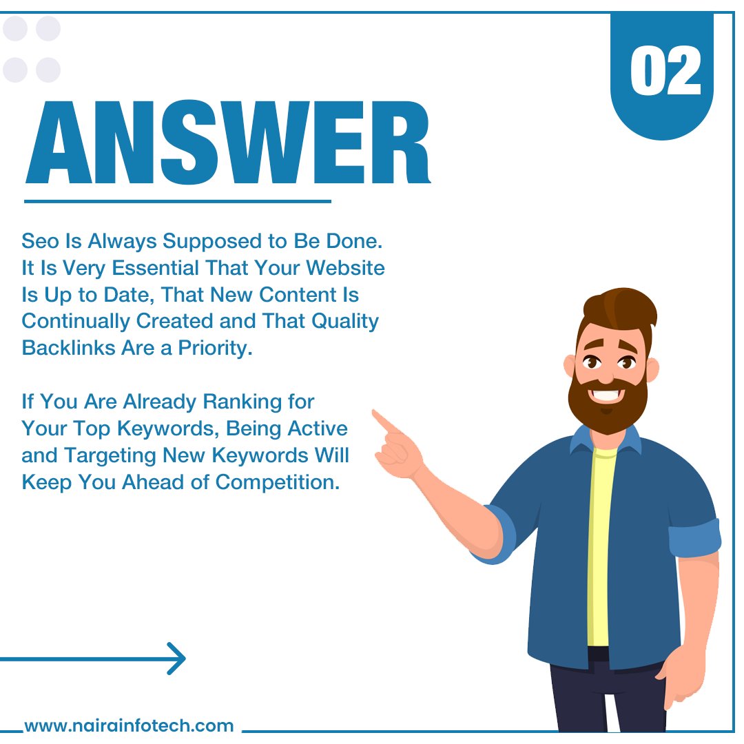 InfotechNaira's tweet image. Swipe Left for FQAs.
👉Stay tuned for all the basic SEO-related answers you have been looking for!😃👍

📧 | info@naira.co.in
📞 | +1 512 333 1621

#NairaInfotech #SEOFAQs #digitalmarketingFAQs #seoservices #digitalmarketing #onpage #offpage #websiteoptimization #onpageseo