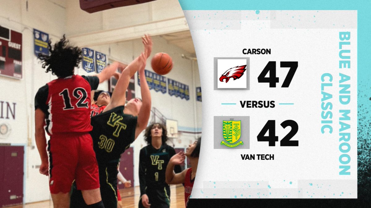 Game 7: Carson overtakes Van Tech with the 47-42 win! #griffinsnation