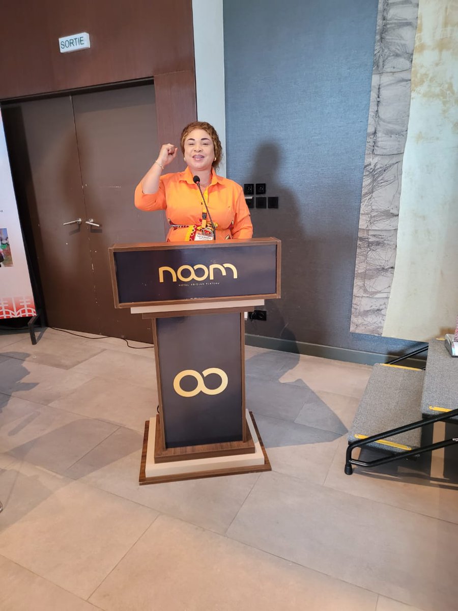 PacifiqueNkunz3's tweet image. Félicitation chère Nathalie  KAMBALA LUSE,DIRECTRICE PAYS FMMDI,pour ta brillante participation au forum pour le renforcement des mouvements féministes de lutte contre les VFFF, en Côte d'Ivoire. Fier de vous chère maman pour vos efforts liés à  la PPF et la promotion des Droits.