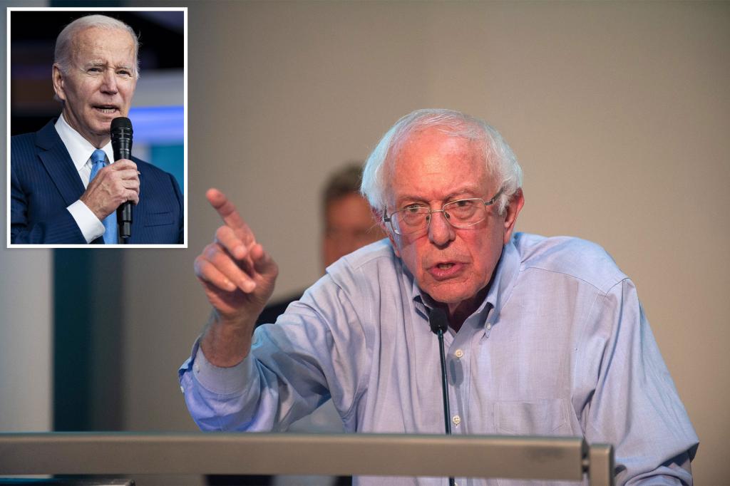 nypost's tweet image. Bernie Sanders will take 'a hard look' at 2024 if Biden doesn't run, adviser says trib.al/2tZequO