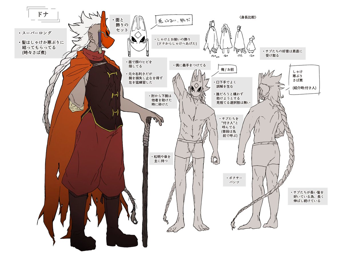 一応キャラシぶら下げときますね
(⚠︎︎顔あり/欠損/捏造) 
