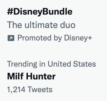 "the ultimate duo"
there are three things in the disney bundle.