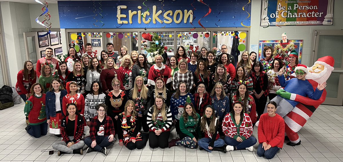 Happy holidays from the Erickson Staff!