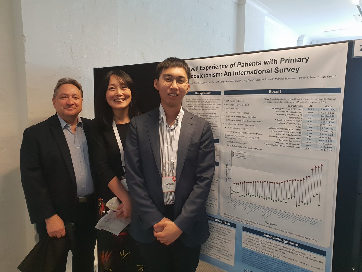 Jun Yang (@drjunyang) on Twitter photo Very proud of medical resident/researcher <a href="/RoshanAnanda2/">Roshan Ananda</a> for highlighting the lived experiences of people with #PrimaryAldosteronism. We have to do better to alleviate diagnostic delay for better outcomes. Grateful for support from <a href="/WeArePAOrg/">PrimaryAldosteronismOrg</a> <a href="/m_stowasser/">Michael Stowasser</a> @HBPRCA Very proud of medical resident/researcher <a href="/RoshanAnanda2/">Roshan Ananda</a> for highlighting the lived experiences of people with #PrimaryAldosteronism. We have to do better to alleviate diagnostic delay for better outcomes. Grateful for support from <a href="/WeArePAOrg/">PrimaryAldosteronismOrg</a> <a href="/m_stowasser/">Michael Stowasser</a> @HBPRCA