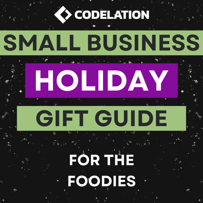 codelation's tweet photo. Our second feature for our small business holiday #GiftGuide focuses on gifts for the foodies in your life! Whether they like cooking or just plain eating, we have some great local recommendations!
#SmallBusiness #FargoMoorhead #Bismarck #ShopLocal #Foodies #Cooking