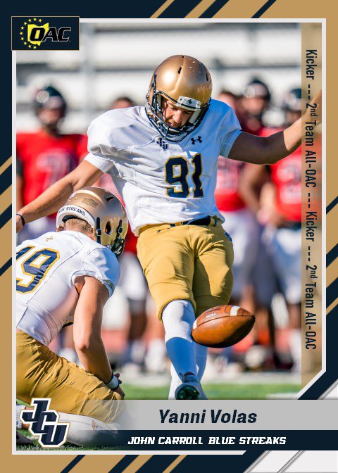 JCUFootball's tweet photo. We just be #KickinIt here at JCU. #MenOfCarroll #SpecialTeams https://t.co/zAgzMLj6Fl