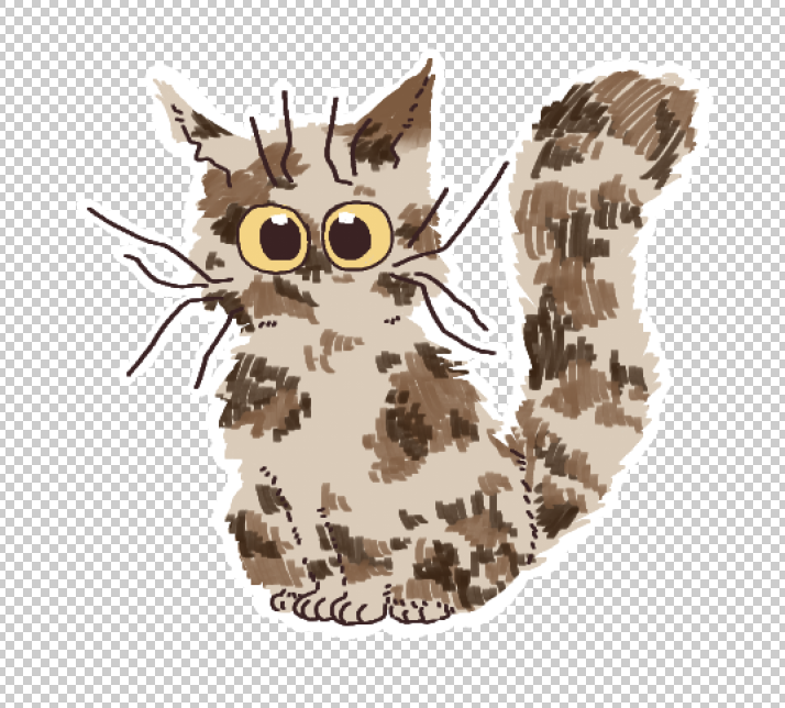 slabfieldDEV's tweet photo. BIG YAWN (yes you will be able to name this lil kitty) #vndev #vnsprite #indievn https://t.co/J27fWdq2Q9