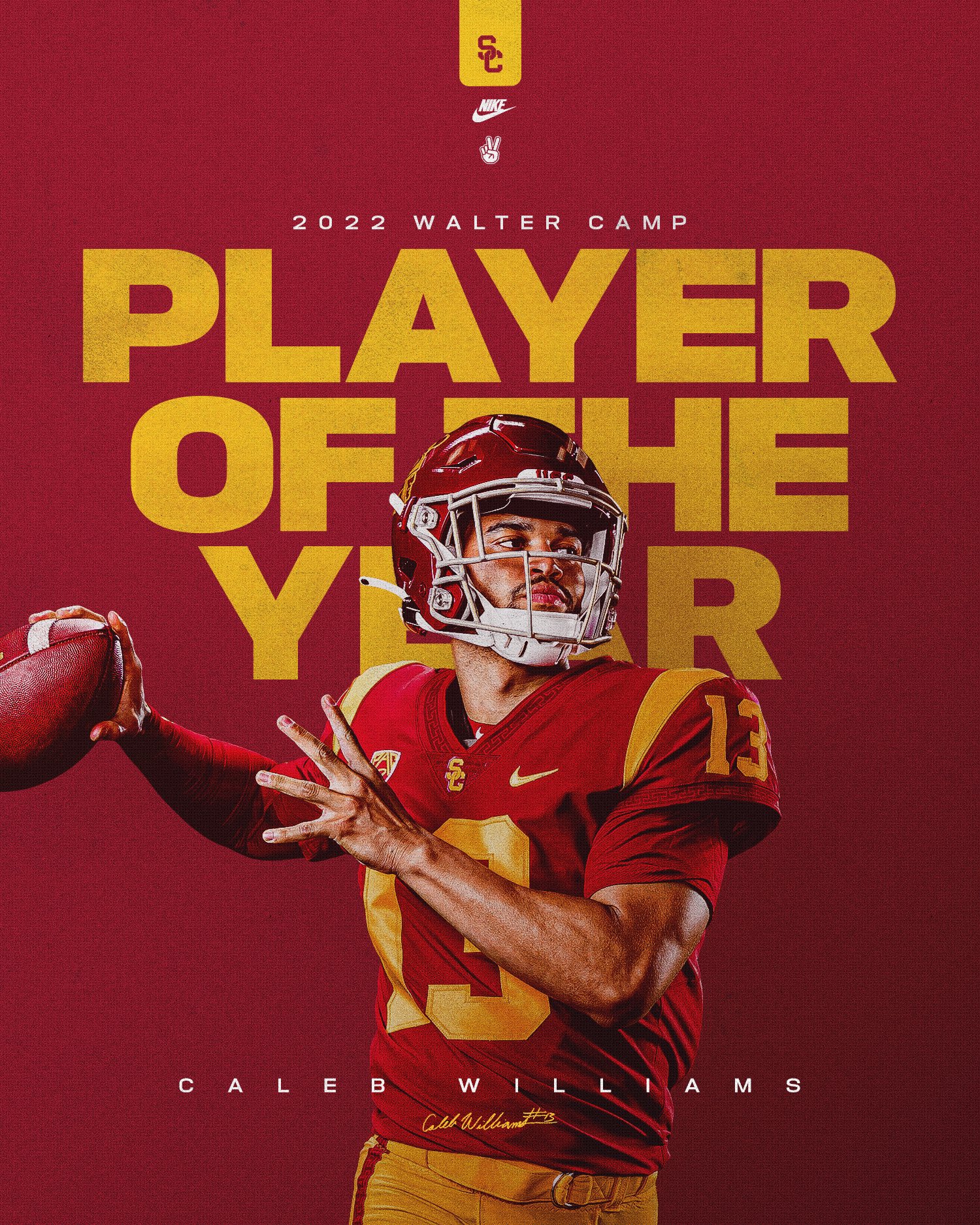 USC Football ️ on Twitter: “𝐇𝐞 𝐢𝐬… 2022 Walter Camp Player of the