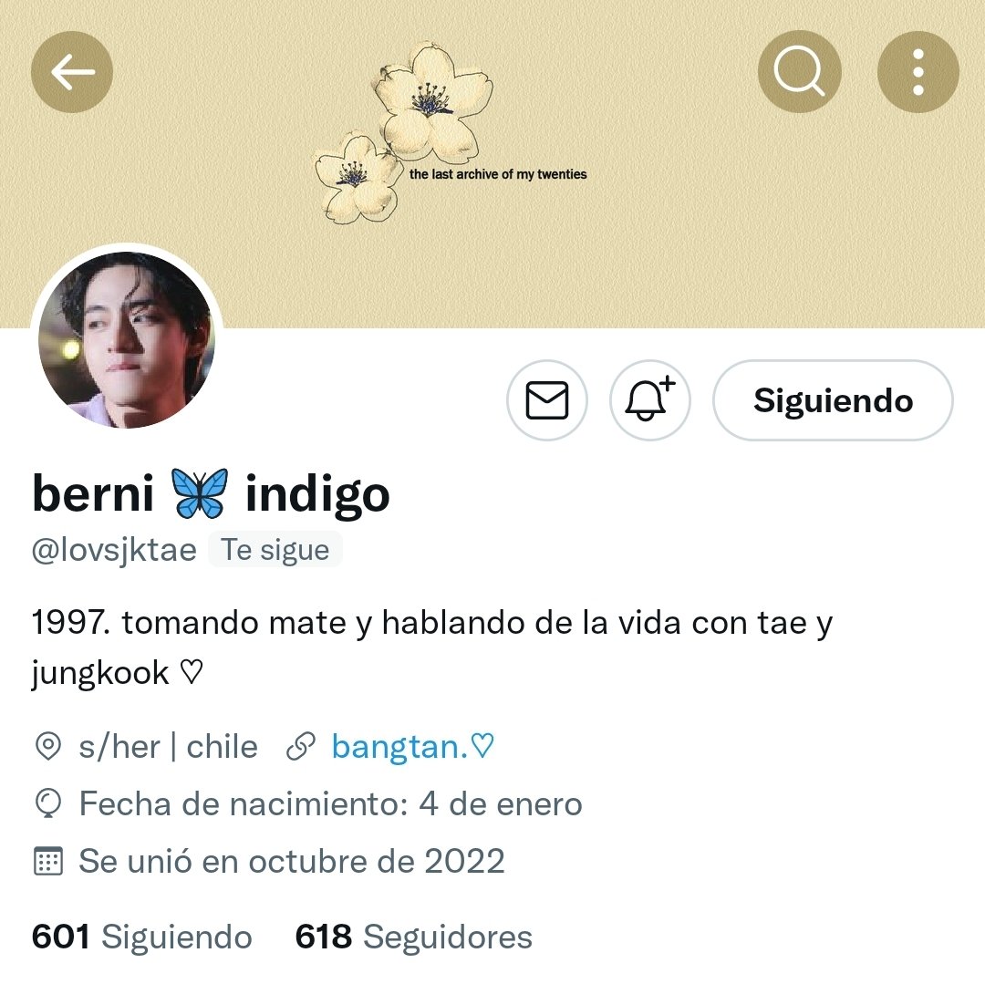 me fui a @lovsjktae 📌 tweet media