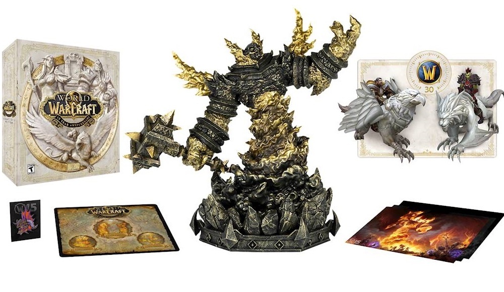 Wowhead's tweet image. Wowhead with 
@Blizzard_Ent is hosting a 2nd Gift-away to celebrate the relaunch of GearFest on gear.blizzard.com -- we're giving away a 15th Anniversary CE and dozens of other prizes! Like/RT and visit the below link to enter!

wowhead.com/news/330338

#Warcraft