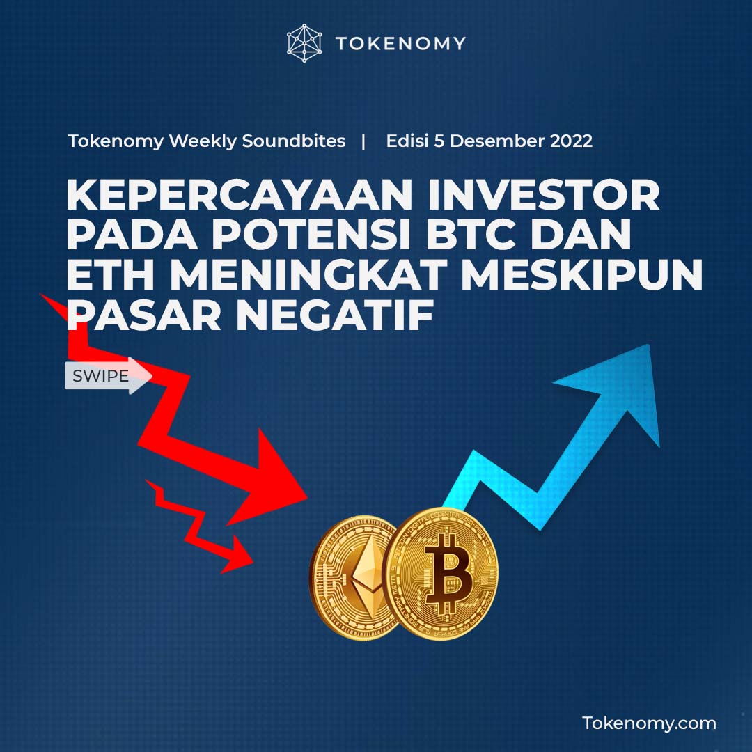 Tokenomy_id's tweet photo. Ini adalah ringkasan #beritakripto mingguan dari Tokenomy. Berikan komentar "🚀" jika Anda merasa konten ini bermanfaat! #seputarkripto #BTC #ETH #asetkripto #asetdigital https://t.co/gbLQIBM3xh