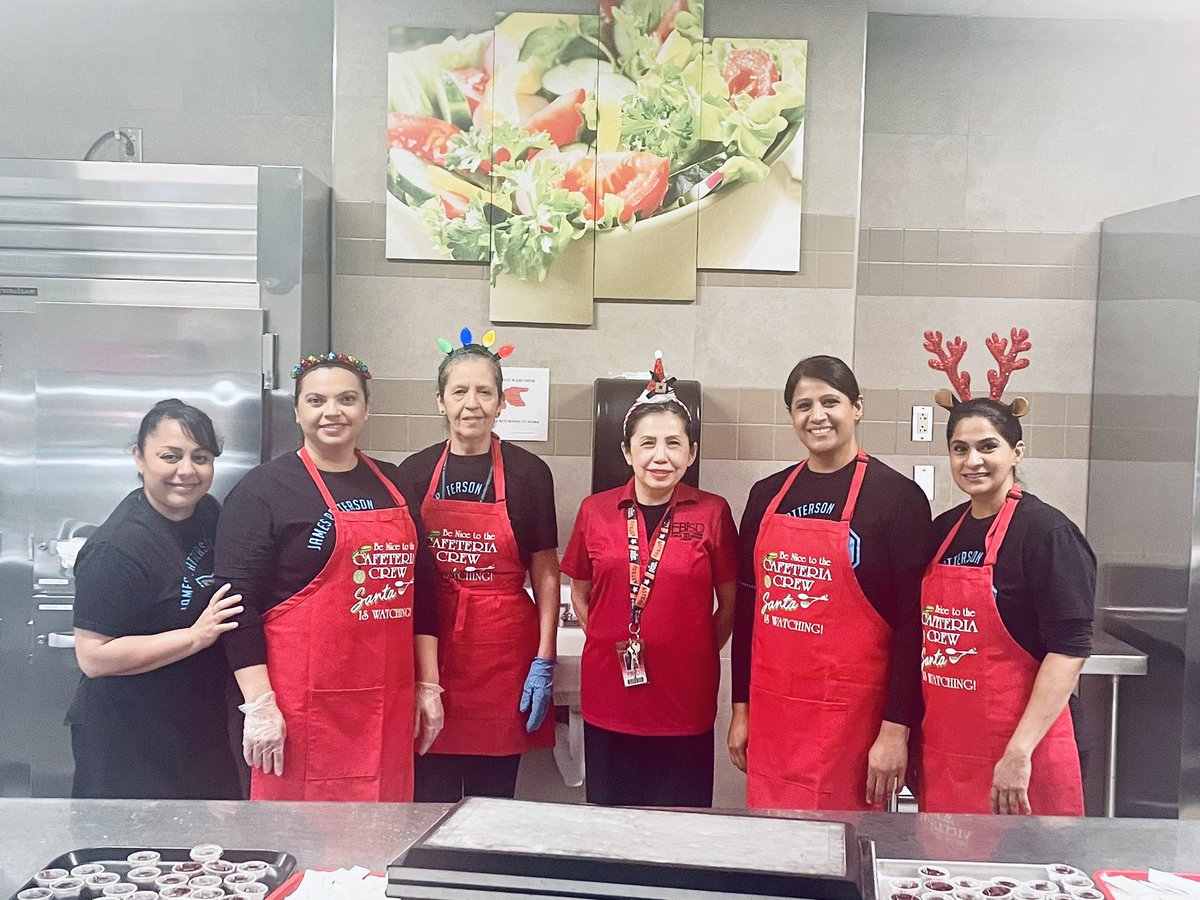 This team is incredible and the staff and students appreciate all their hard work! 😍<a href="/JPE_Panthers/">Patterson Elementary</a> #JPEPantherPride