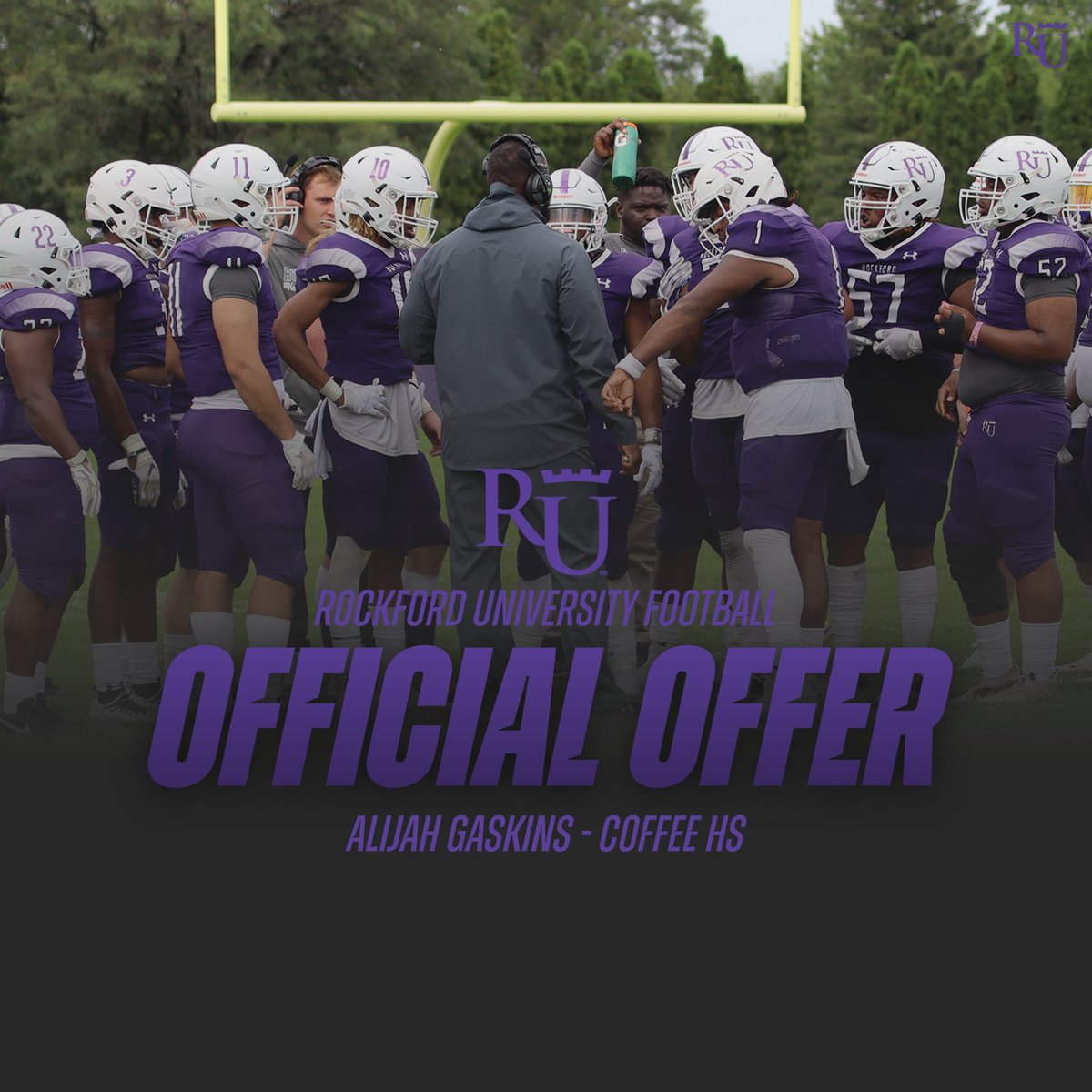 After a great conversation with @Coach_cal_cal I am blessed to receive offer #5️⃣ from Rockford University!💜🤍<a href="/JonKaifesh/">Jon</a> <a href="/RecruitGeorgia/">Recruit Georgia</a> <a href="/ZacBrayLex/">Coach Coe</a> #Keepchoppingwood🪵🪓  #ATTG 🙌🏾