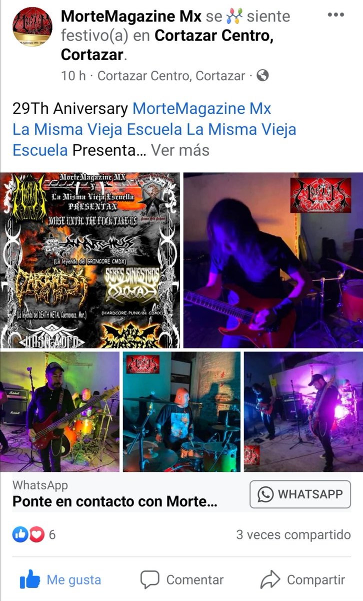 93Revista's tweet photo. 29th Aniversary MorteMagazine
#Lamismaviejaescuela
#JoseAntonioNaranjo #Killer
#IsraelEstradaNieto #Editor #MorteMagazine #mexico🇲🇽
#Anarchus
#Darkness
#Seres_Siniestros_Dunah
#Diclotomia
#Killthechristian
#Unshaded https://t.co/PThzRqHYVb