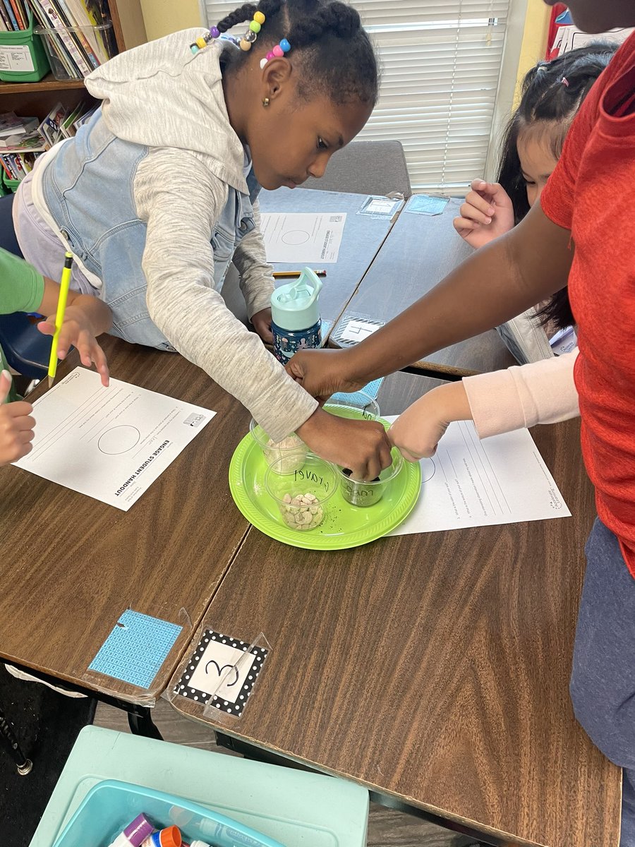 Meaghayes20's tweet photo. Exploring the physical properties of different types of soil! #scienceFUN https://t.co/S4QjvHVusg