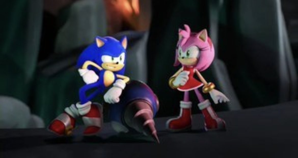 Sonamy Channel on X: #SonicPrime: Sonic is charming Amy Rose