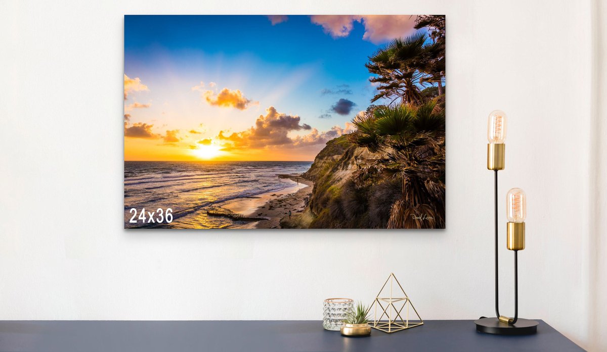 DavidLevinPhoto's tweet photo. Excited to share the latest addition to my Etsy shop: "Sunset at Swami's Beach in Encinitas, California" Photograph. Tropical sunset over the Pacific Ocean Photograph. Home Decor, Canvas Art Print.  See the photograph sizes available:  https://t.co/Km5VEuQN1V https://t.co/3UemE7lVUw