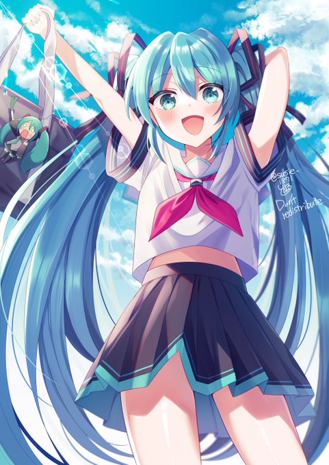 みくみくー!
#いいミクの日 