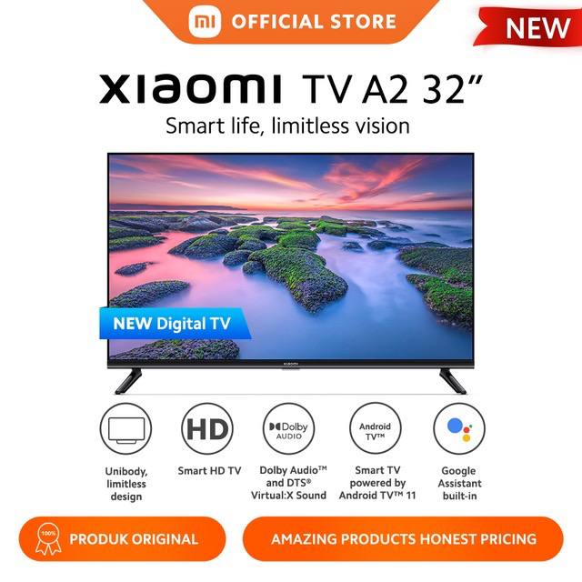 TeknoThread's tweet photo. Xiaomi TV A2 32" - Rp1.899.000 

- AndroidTV
- Suport TV Digital (Tanpa beli STB lagi)

🔗 : https://t.co/I1uCAqwsSJ https://t.co/mMY0xfoC56