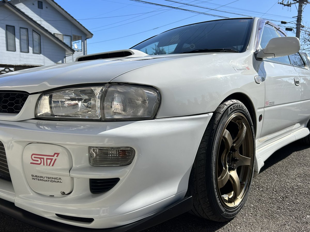 chaso0o's tweet photo. TC-4！装着しました！
フェイスはGTRデザインで希望通りコンケイブホイール✨
きっちり収まりました！
改めてアドバイスくださった方ありがとうございました😊
満足‼︎‼︎‼︎‼︎‼︎‼︎
#GC8
#ADVAN https://t.co/nTemR1JQ9r