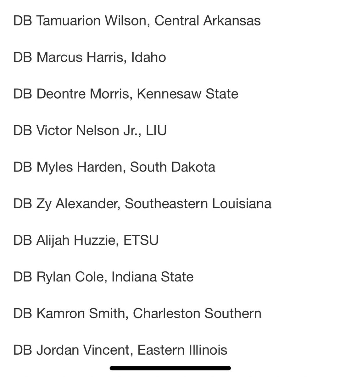 CoachKamSmith_'s tweet photo. FCS All-American 🙏🏽 https://t.co/zMnyYaVsNc